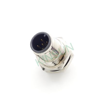 Cổng nối M12 A-coded 5 chân dùng để gắn trên bo mạch - Cổng nối M12 A-coded 5 chân dùng để gắn trên bo mạch